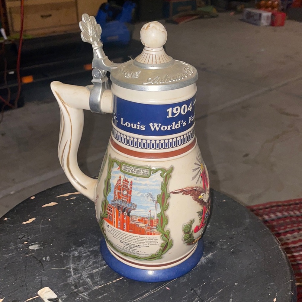 2004 Budweiser 100th Anniversary St. Louis World's Fair Stein